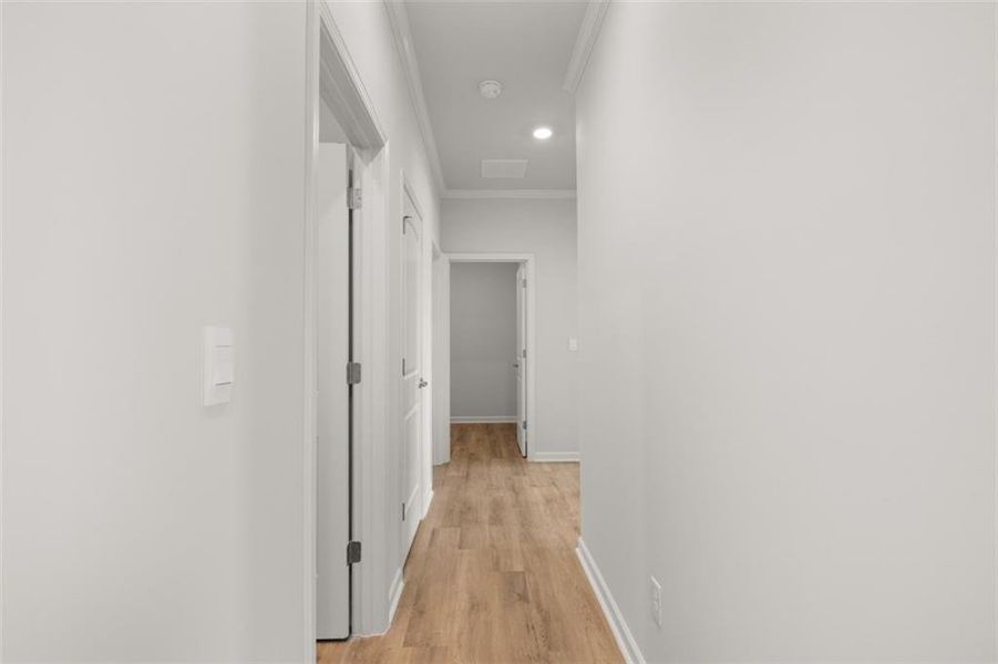 Spacious, unfurnished interior of a new home in Fairway 17 at Mirror Lake, Villa Rica (Image 24). Spacious, unfurnished interior of a new home in Fairway 17 at Mirror Lake, Villa Rica (Image 24).