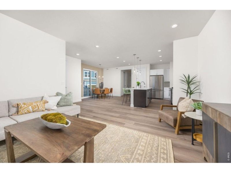 Furnished interior view inside a new home in , Erie (Image 12).