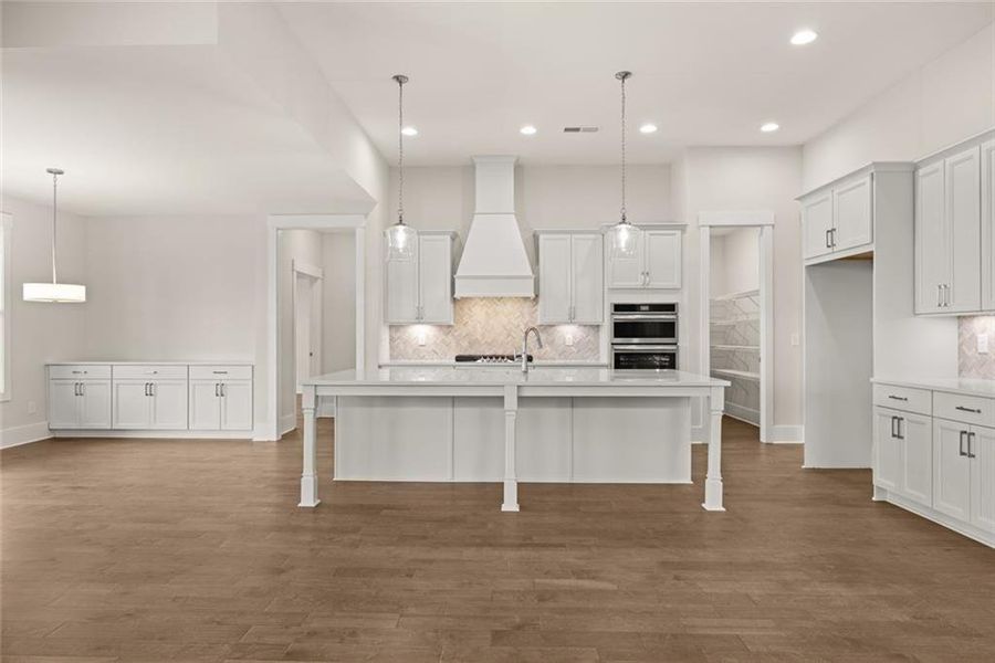 Furnished interior view inside a new home in Soleil Summit Chase, Snellville (Image 6).