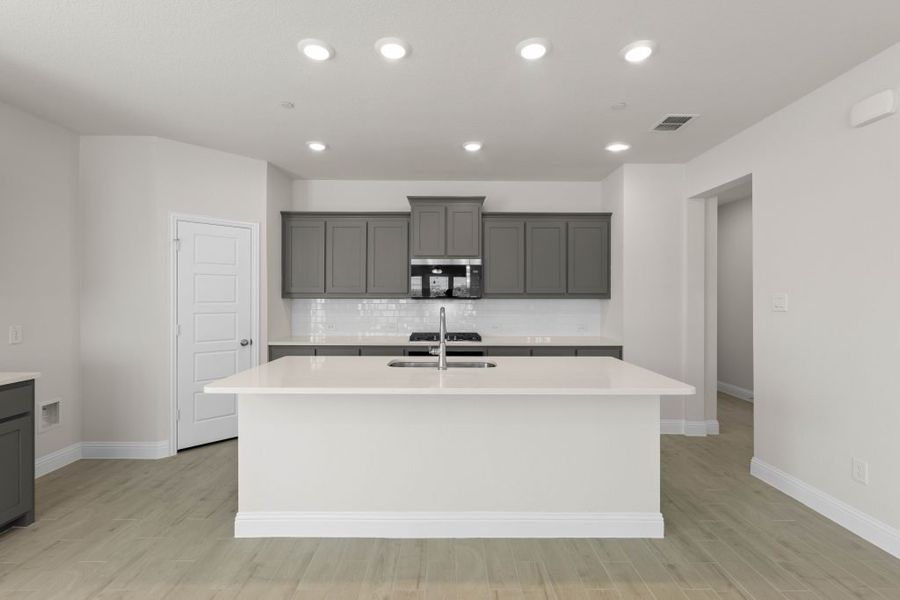 Representative exterior photo of a completed home built from the Lavon by Impression Homes in Timber Ridge, Corinth, TX (Image 5).