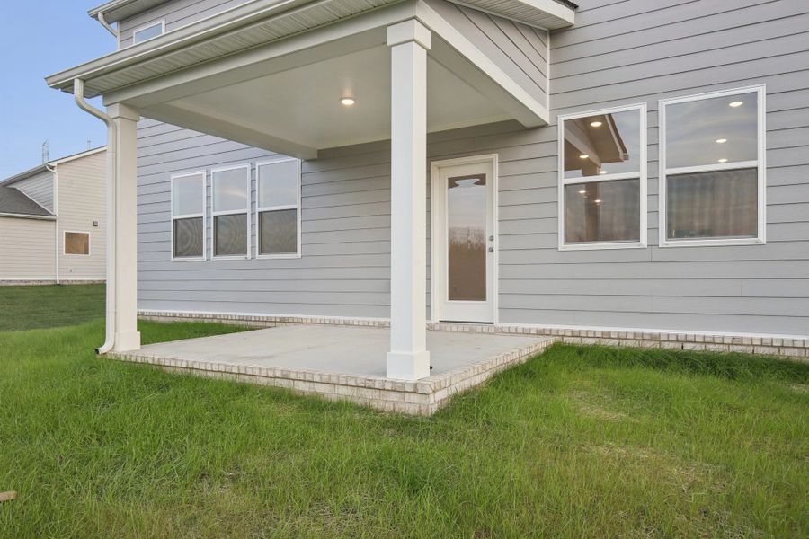 Exterior details and patio area of a home in Willow Landing, Mount Juliet (Image 30). Exterior details and patio area of a home in Willow Landing, Mount Juliet (Image 30).