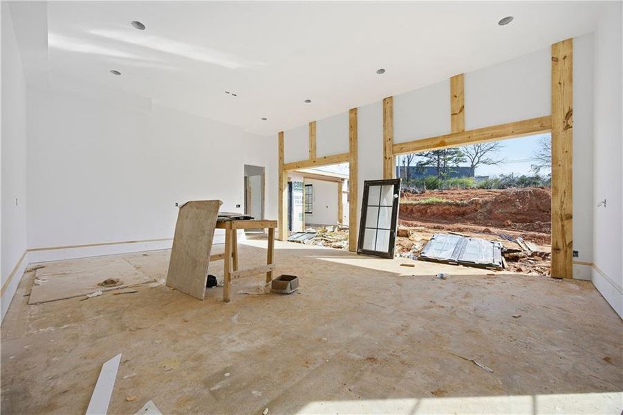 In-progress construction of a new home in , Buford, GA (Image 21). In-progress construction of a new home in , Buford, GA (Image 21).