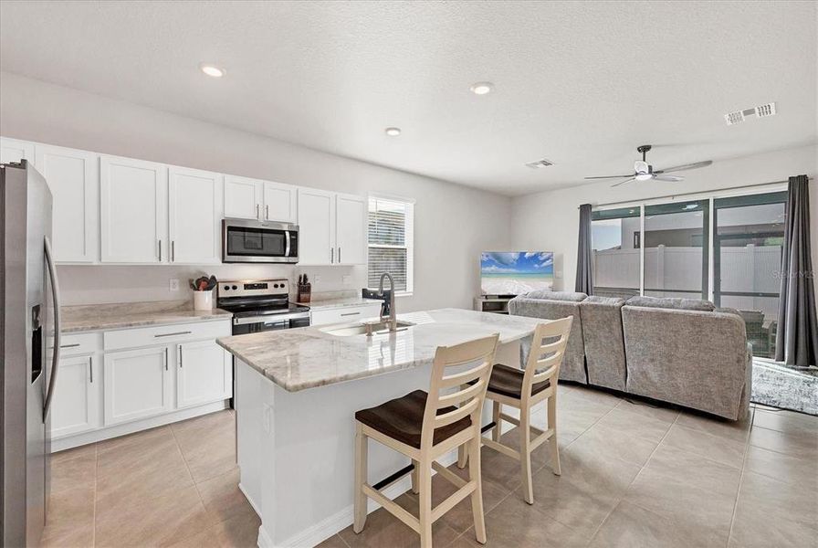 Furnished interior view inside a new home in Braden Pointe, Bradenton (Image 15). Furnished interior view inside a new home in Braden Pointe, Bradenton (Image 15).