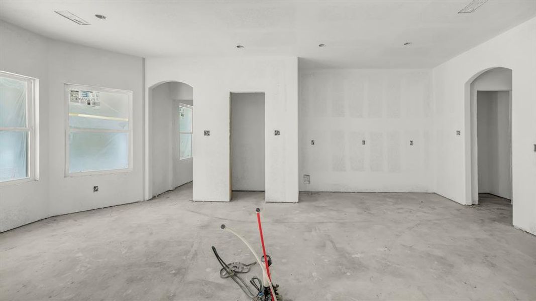 In-progress construction of a new home in , Poolville, TX (Image 5).