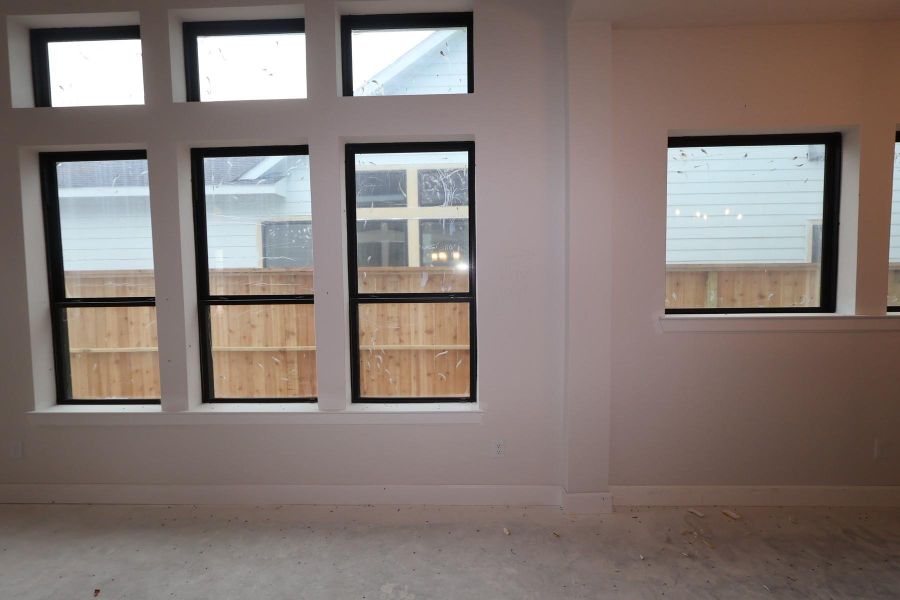 Spacious, unfurnished interior of a new home in Sienna - Landmark Row Collection, Missouri City (Image 4). Spacious, unfurnished interior of a new home in Sienna - Landmark Row Collection, Missouri City (Image 4).