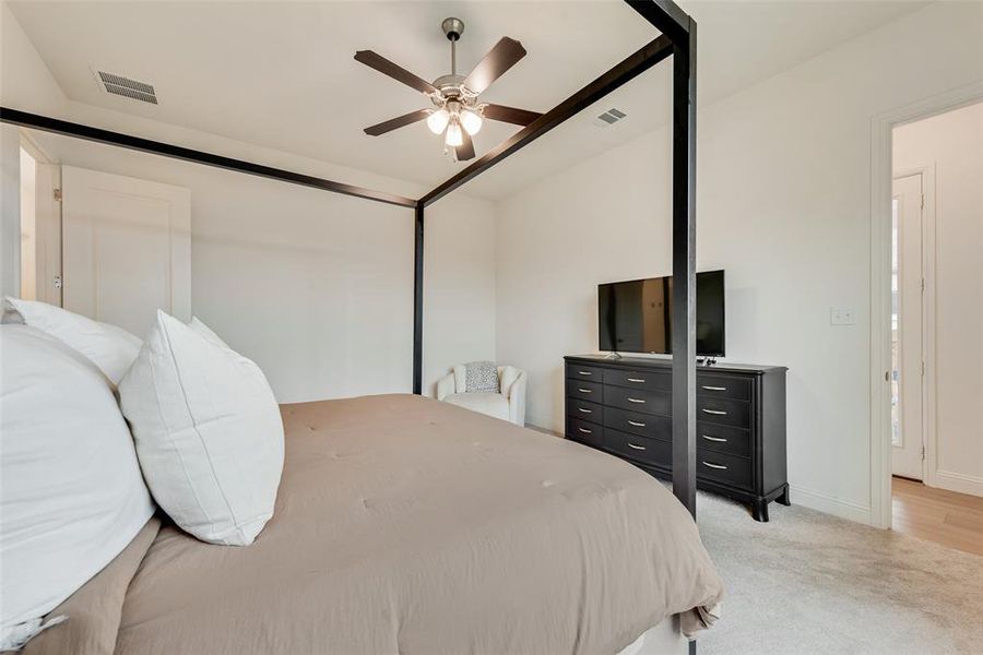 Furnished interior view inside a new home in , Aledo (Image 27).