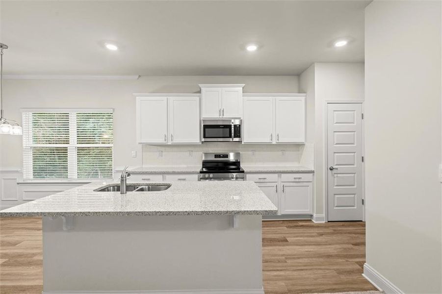 Furnished interior view inside a new home in Canterbury Villas, Carrollton (Image 8).