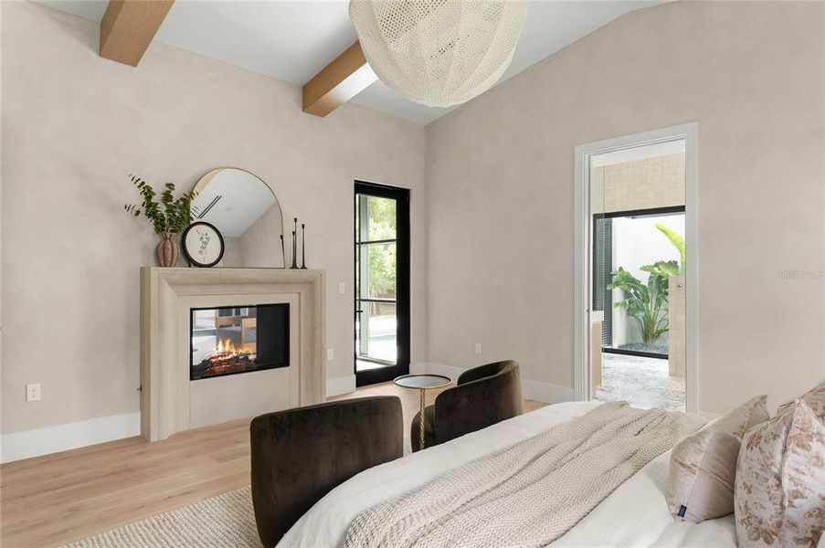 Furnished interior view inside a new home in , Winter Park (Image 43).