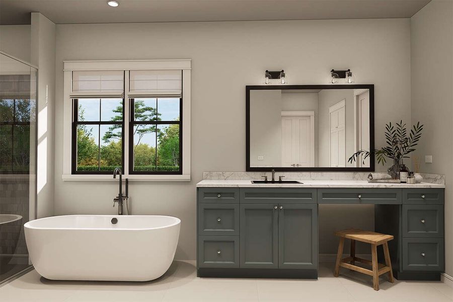 Representative furnished interior of a home built from the Montgomery by Zeal Home Builders in Sunrise Point, Weatherford (Image 10). Representative furnished interior of a home built from the Montgomery by Zeal Home Builders in Sunrise Point, Weatherford (Image 10).