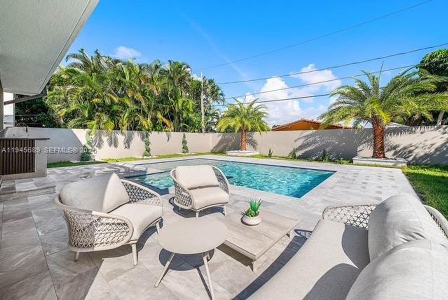 Exterior details and patio area of a home in , Pompano Beach (Image 26). Exterior details and patio area of a home in , Pompano Beach (Image 26).