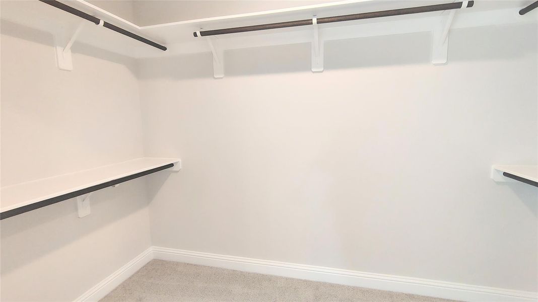 Stock Photo Primary Spacious Closet Stock Photo Primary Spacious Closet