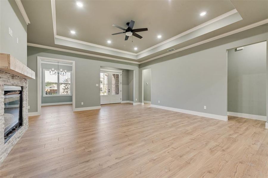 Spacious, unfurnished interior of a new home in Lincoln Pointe, Van Alstyne (Image 31). Spacious, unfurnished interior of a new home in Lincoln Pointe, Van Alstyne (Image 31).