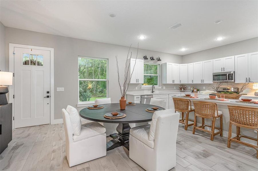 PHOTO OF MODEL HOME - SAME FLOOR PLAN ASIDE FROM LAUNDRY ROOM