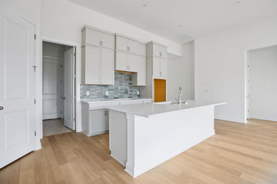 Furnished interior view inside a new home in Persimmon, Buda (Image 3).