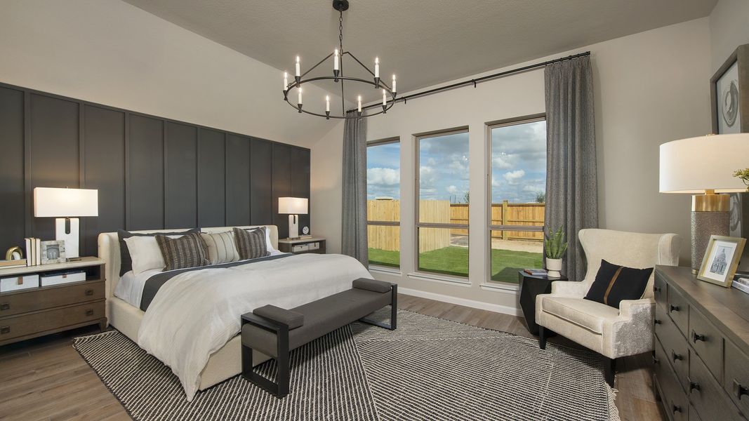 Furnished interior view inside a new home in Candela, Richmond (Image 65).