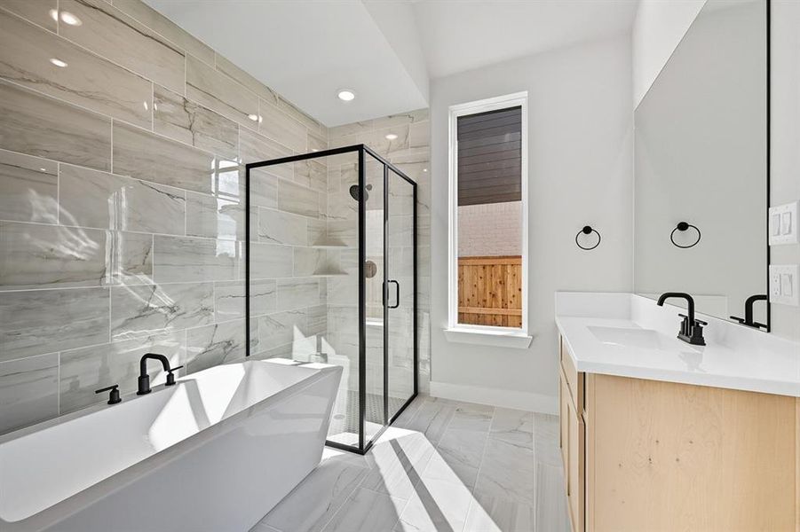 Furnished interior view inside a new home in Trinity Falls, McKinney (Image 10). Furnished interior view inside a new home in Trinity Falls, McKinney (Image 10).