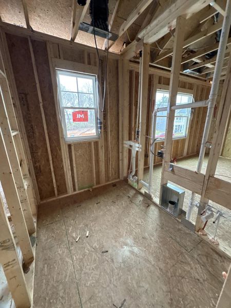 In-progress construction of a new home in Robinson Oaks, Gastonia, NC (Image 29).