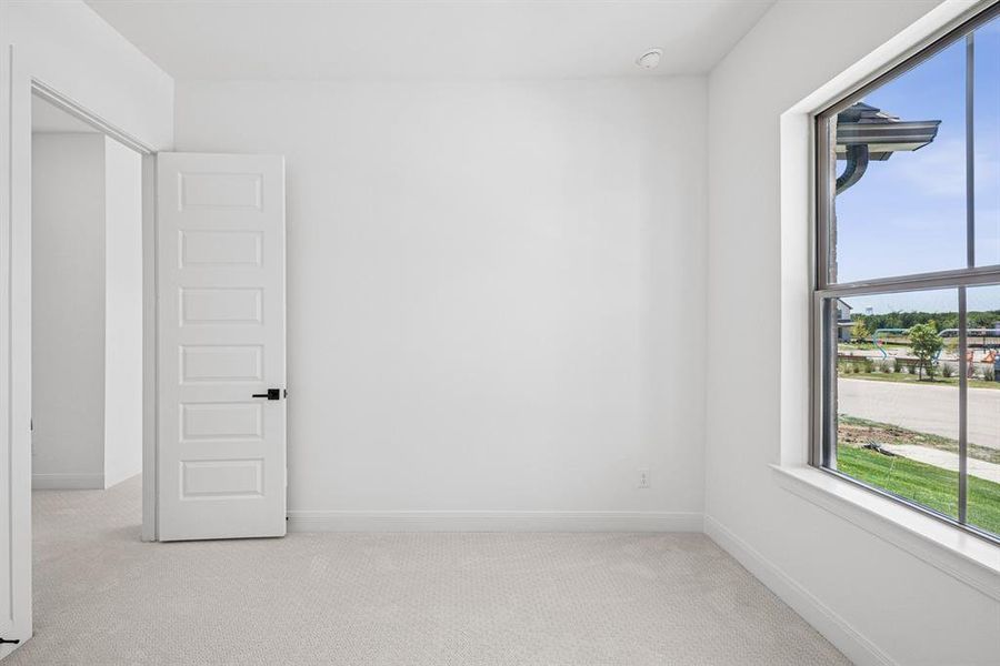 Spacious, unfurnished interior of a new home in Karis - Village Series, Crowley (Image 17). Spacious, unfurnished interior of a new home in Karis - Village Series, Crowley (Image 17).