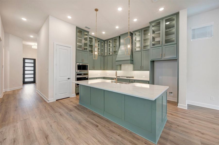 Furnished interior view inside a new home in Harvest Green - Reserve Collection, Richmond (Image 8).