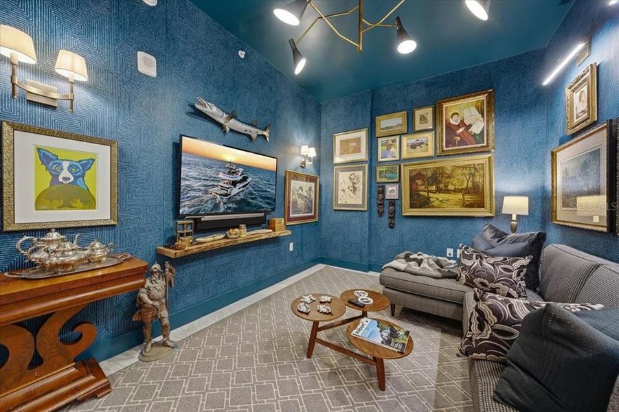 Furnished interior view inside a new home in , St. Petersburg (Image 17).