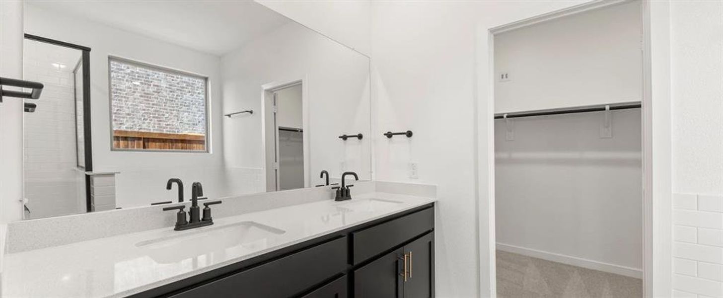 Primary Bathroom featuring the Noir Collection