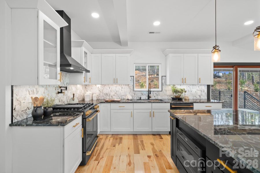 Furnished interior view inside a new home in , Mills River (Image 40).