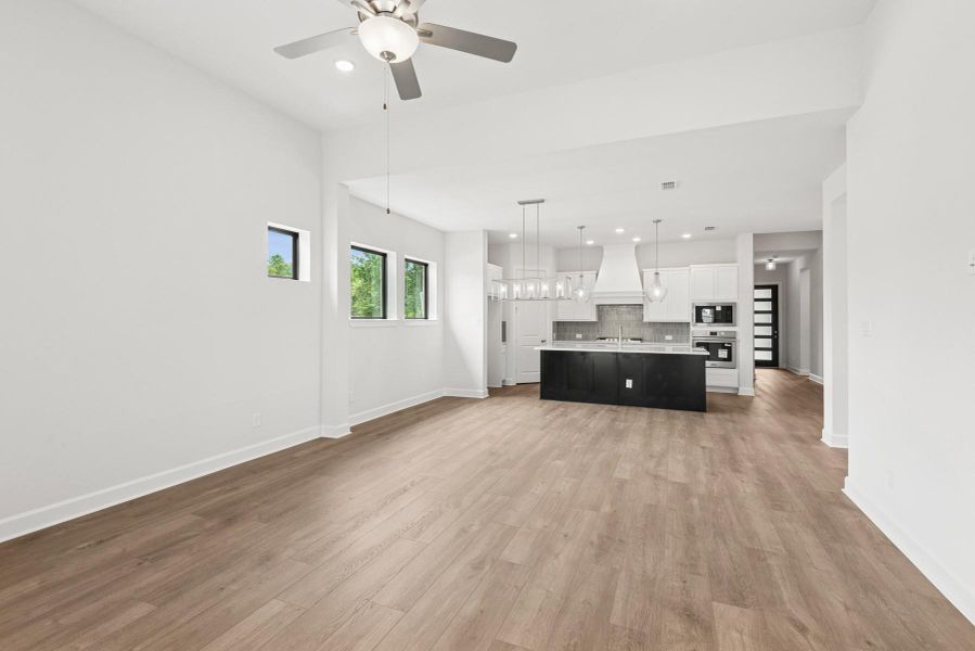 Furnished interior view inside a new home in ARTAVIA 45' Homesites, Conroe (Image 16).