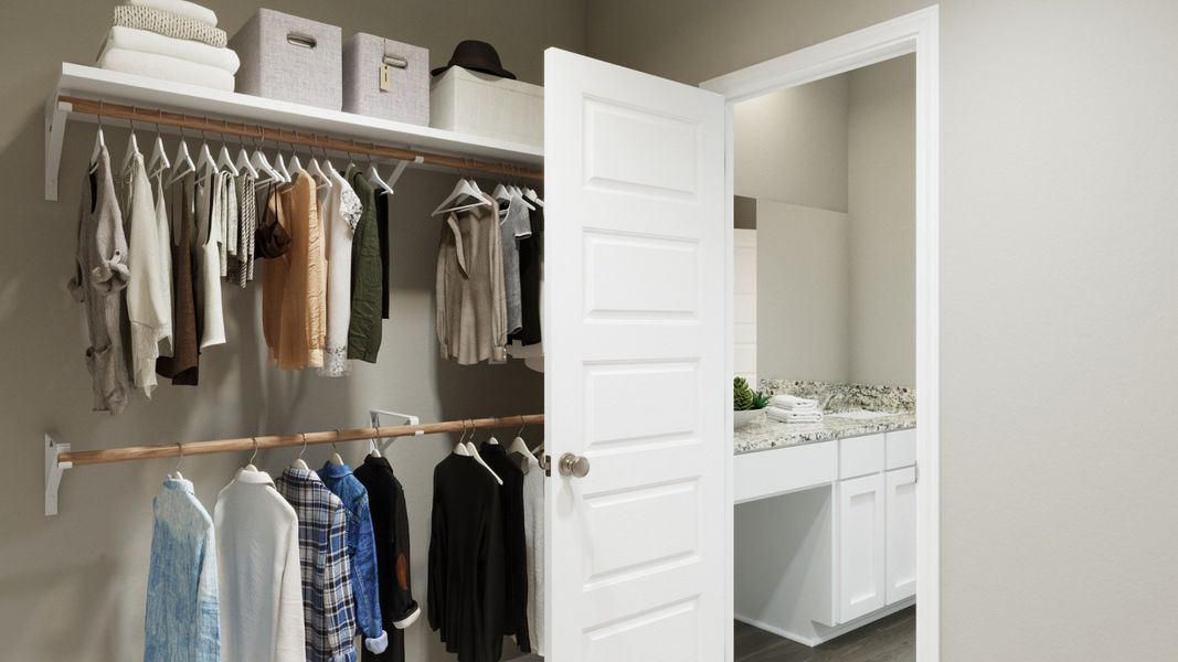 Walk-in closet