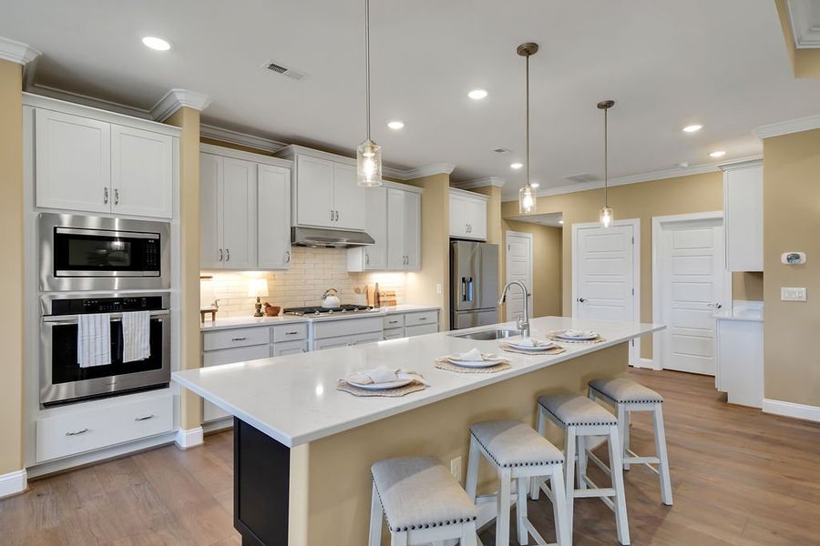 Furnished interior view inside a new home in Brunswick Forest, Leland (Image 9).