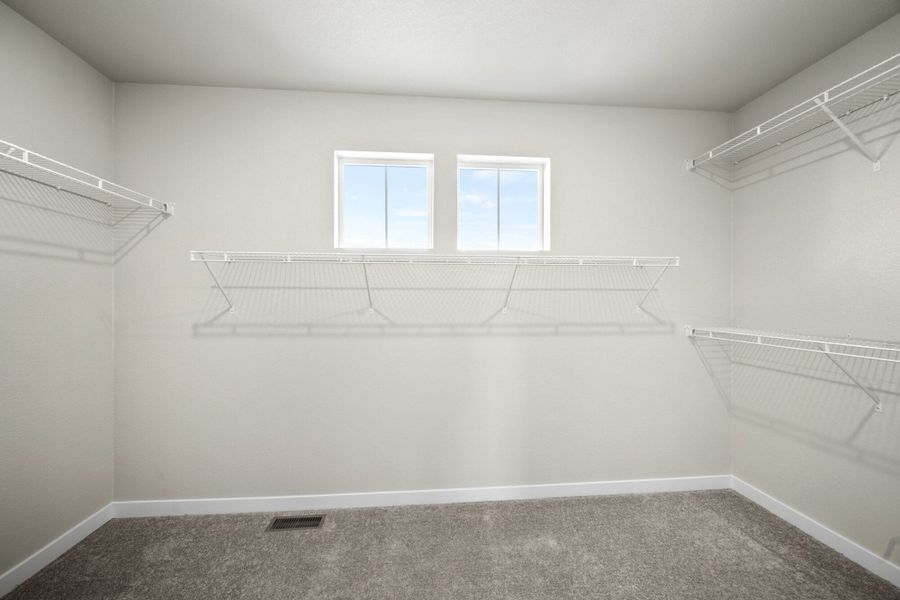 Representative unfurnished interior of a home built from the Ash by View Homes in Aspen Meadows-4, Colorado Springs (Image 26). Representative unfurnished interior of a home built from the Ash by View Homes in Aspen Meadows-4, Colorado Springs (Image 26).