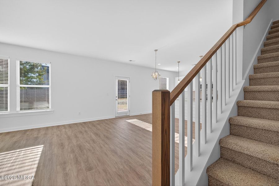 Spacious, unfurnished interior of a new home in Langston Place, Perry (Image 24).
