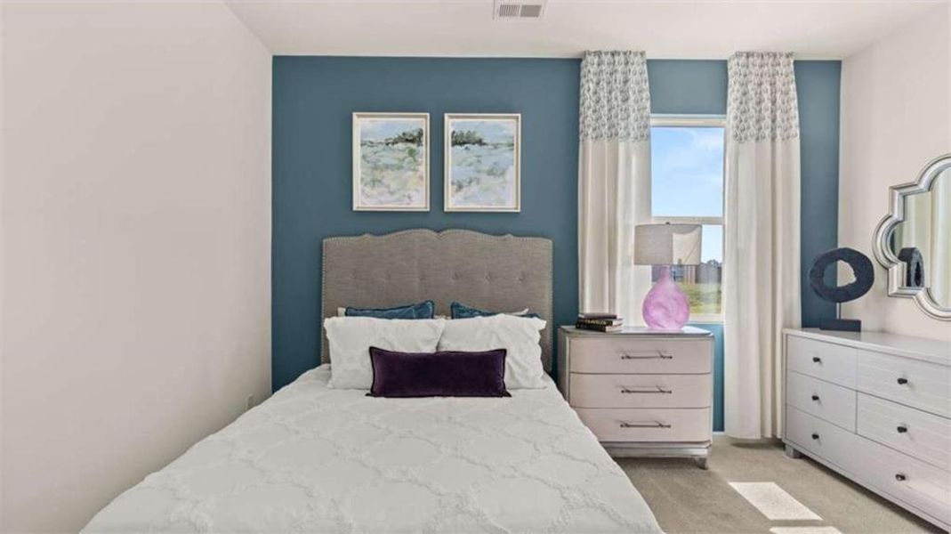 Furnished interior view inside a new home in Shoal Creek, Hampton (Image 13).