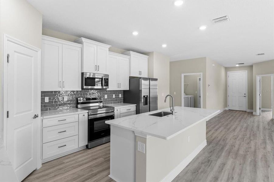 Furnished interior view inside a new home in , Ocala (Image 14).