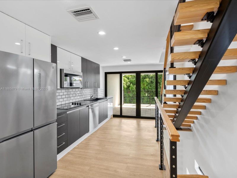 Furnished interior view inside a new home in , Miami Beach (Image 7). Furnished interior view inside a new home in , Miami Beach (Image 7).