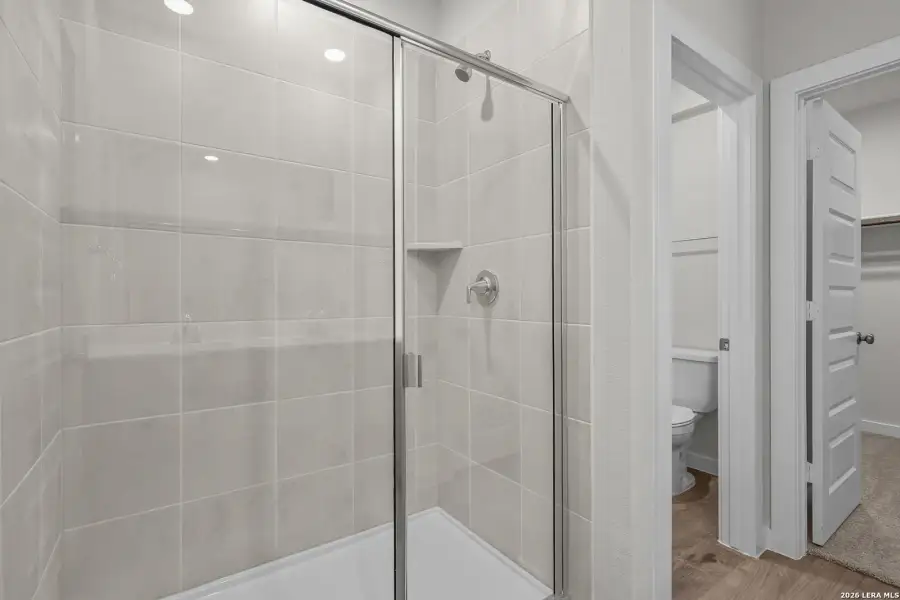 Close-up of interior finishes inside a home in Applewhite Meadows, San Antonio (Image 17).