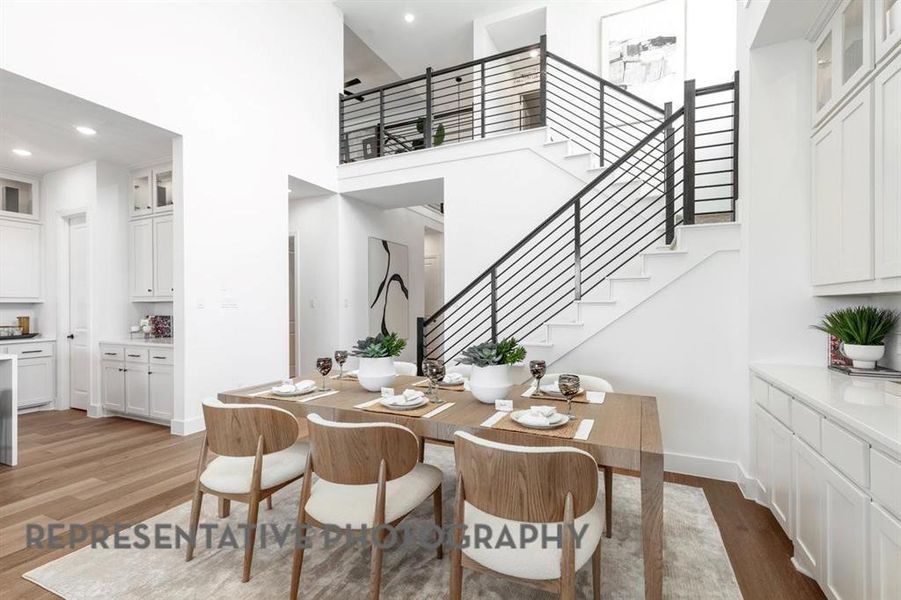 Furnished interior view inside a new home in Landmark, Denton (Image 16).