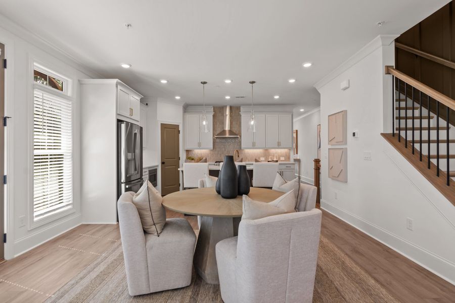 Representative furnished interior of a home built from the The Benton I by The Providence Group in Ecco Park, Alpharetta (Image 22).
