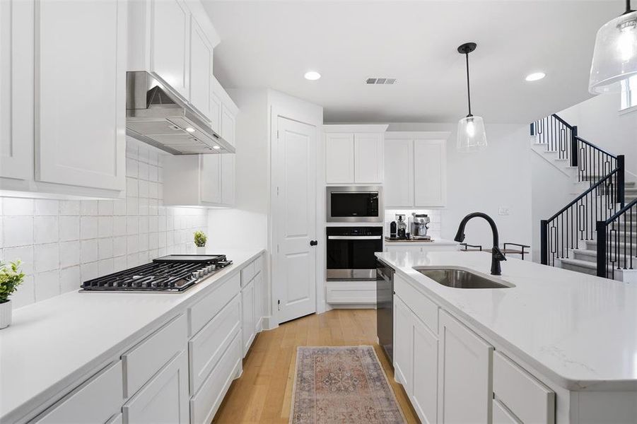 Furnished interior view inside a new home in Ventana, Fort Worth (Image 15).