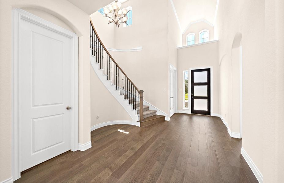 Spacious, unfurnished interior of a new home in Bridgeland 60′, Cypress (Image 34). Spacious, unfurnished interior of a new home in Bridgeland 60′, Cypress (Image 34).