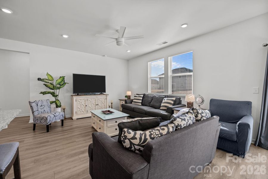 Furnished interior view inside a new home in Sheffield, Indian Trail (Image 7).