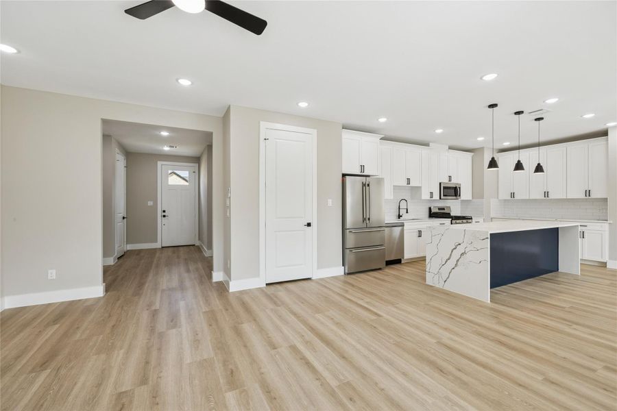 Furnished interior view inside a new home in , Spring (Image 6).