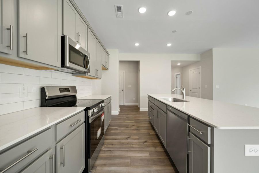 Furnished interior view inside a new home in Hopewell Garden, Winston-Salem (Image 10).