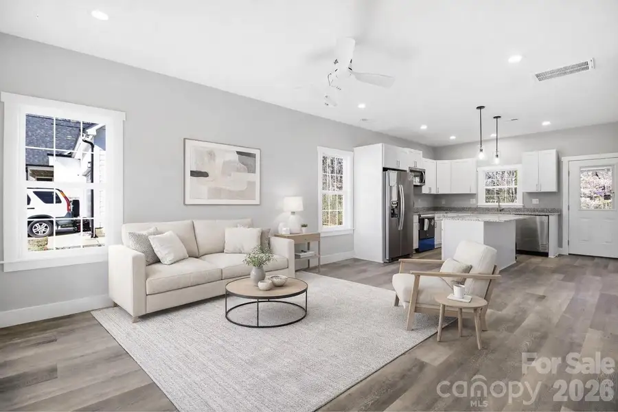 Furnished interior view inside a new home in , Gastonia (Image 4).