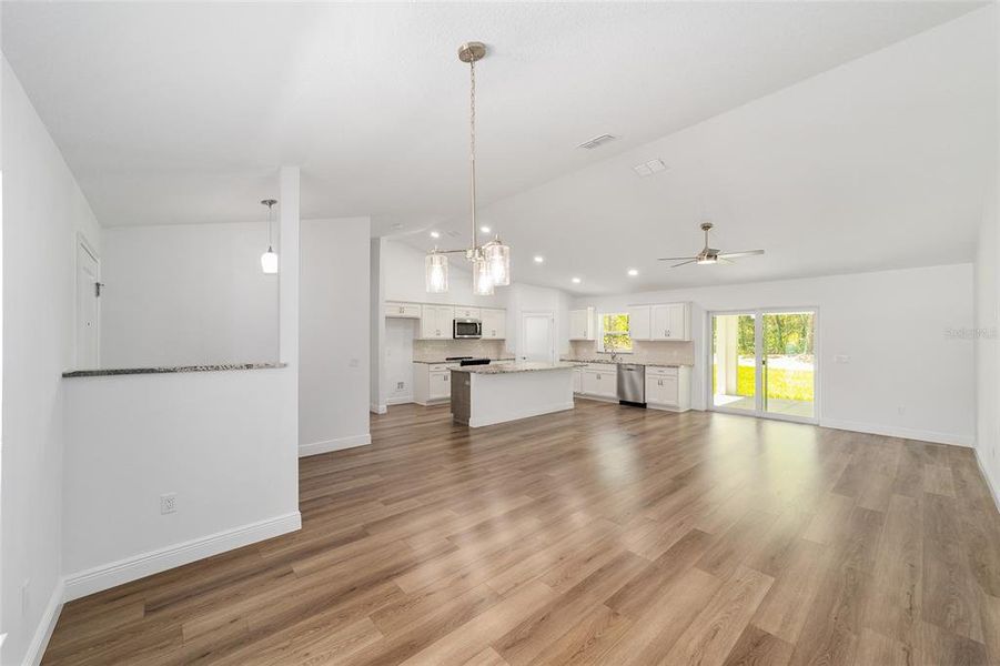 Furnished interior view inside a new home in , Ocala (Image 3). Furnished interior view inside a new home in , Ocala (Image 3).