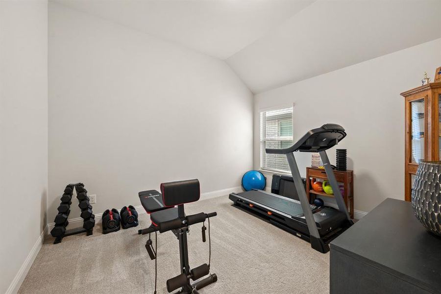 Furnished interior view inside a new home in Timberbrook, Justin (Image 18).