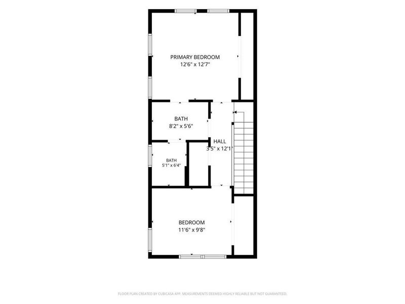 2D floor plan layout of this home in , Atlanta, GA (Image 6).