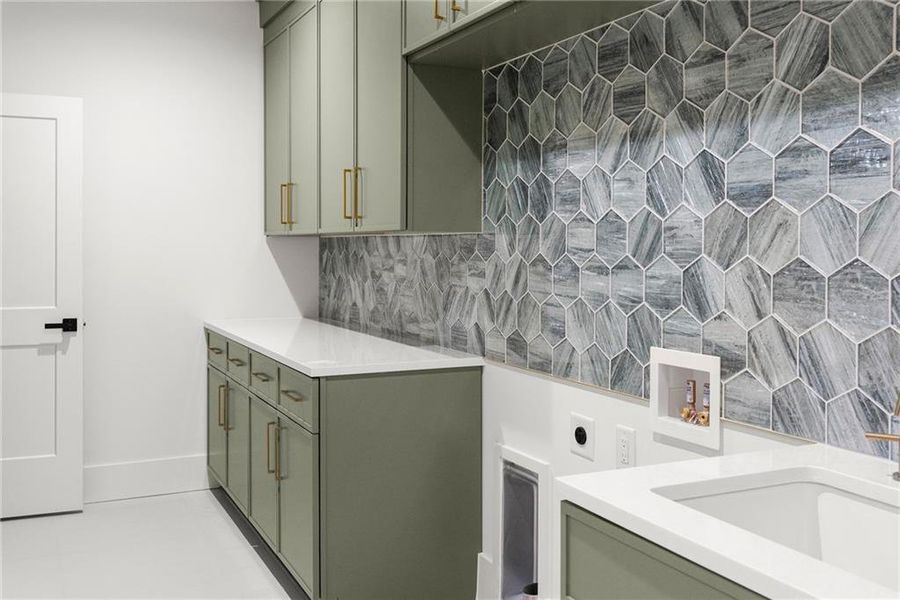 Close-up of interior finishes inside a home in , Hoschton (Image 23).