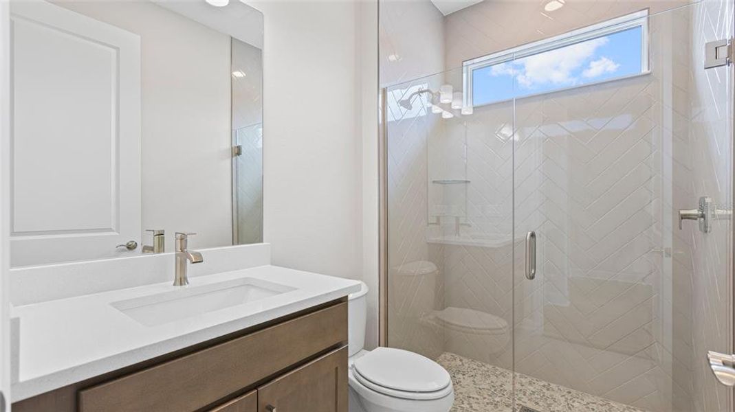 Furnished interior view inside a new home in Cresswind DeLand, Deland (Image 11).