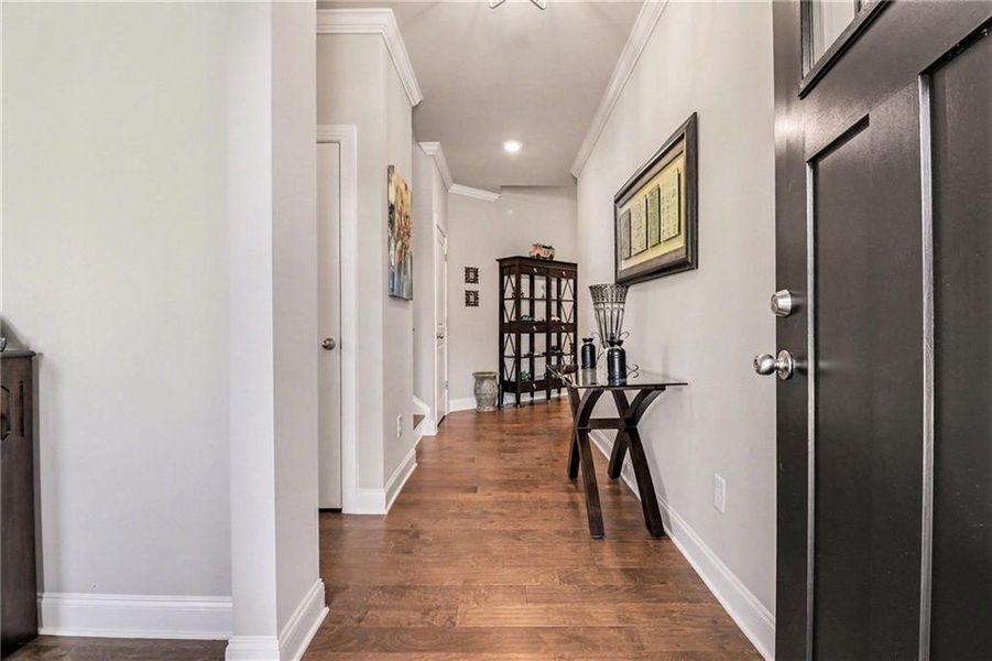 Furnished interior view inside a new home in , Canton (Image 13).