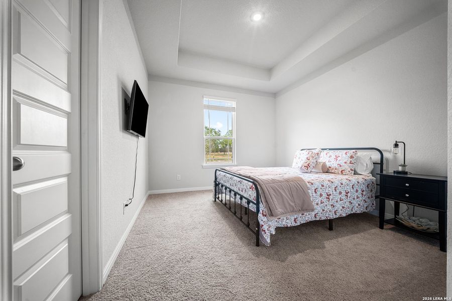 Furnished interior view inside a new home in Jordan's Ranch, San Antonio (Image 11).